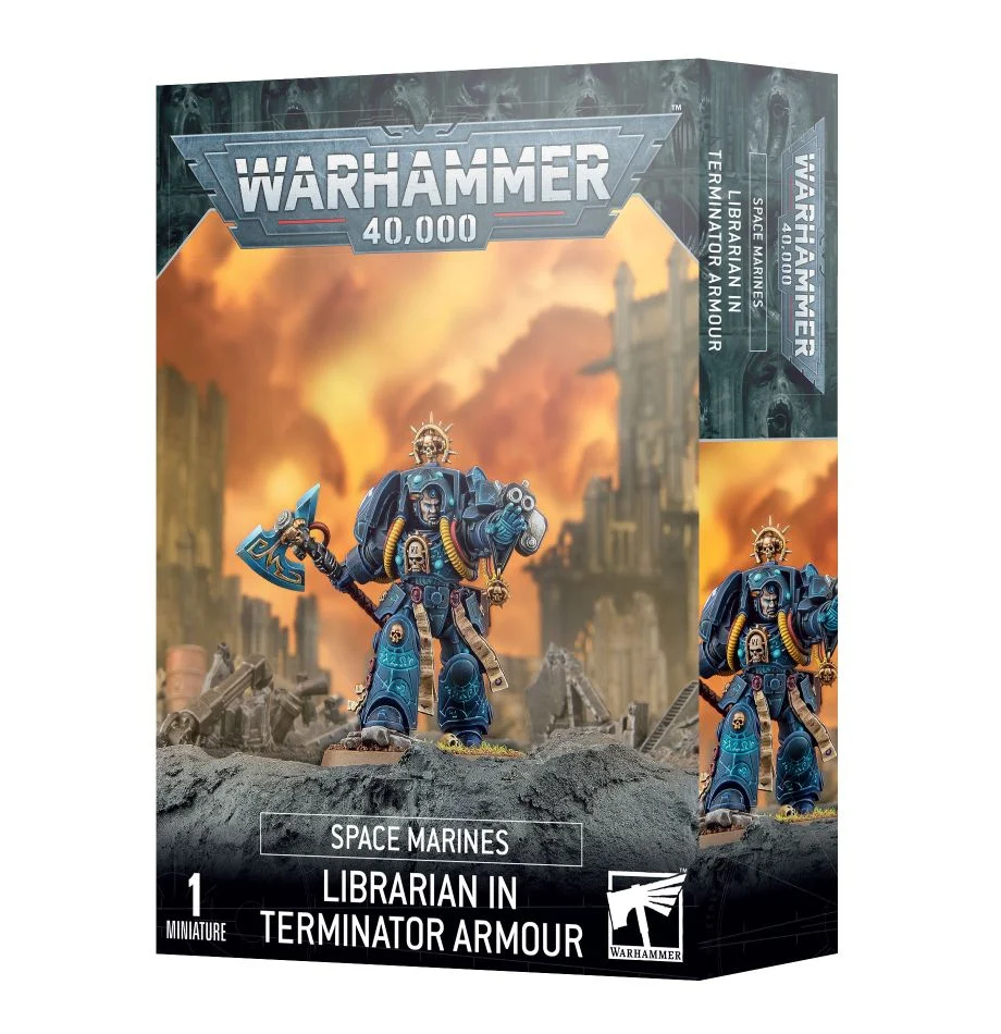 Warhammer 40000 - Space Marines - Librarian in Terminator Armour