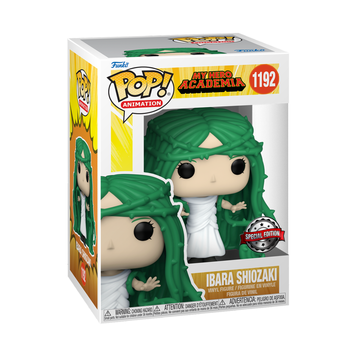 Animation POP! My Hero Academia 1B- Ibara Shiozaki Vinyl Figure 9 cm