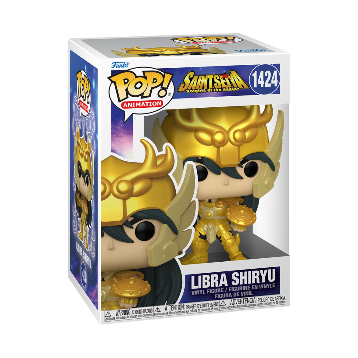 Animation POP! Saint Seiya Vinyl Figure Gold Libra Shiryu 9 cm