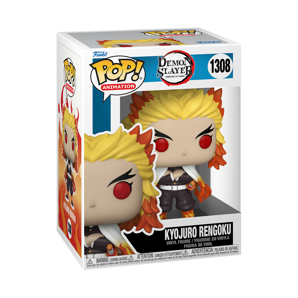 Funko - POP Animation! Vinyl Figures Demon Slayer- Rengoku 9 cm