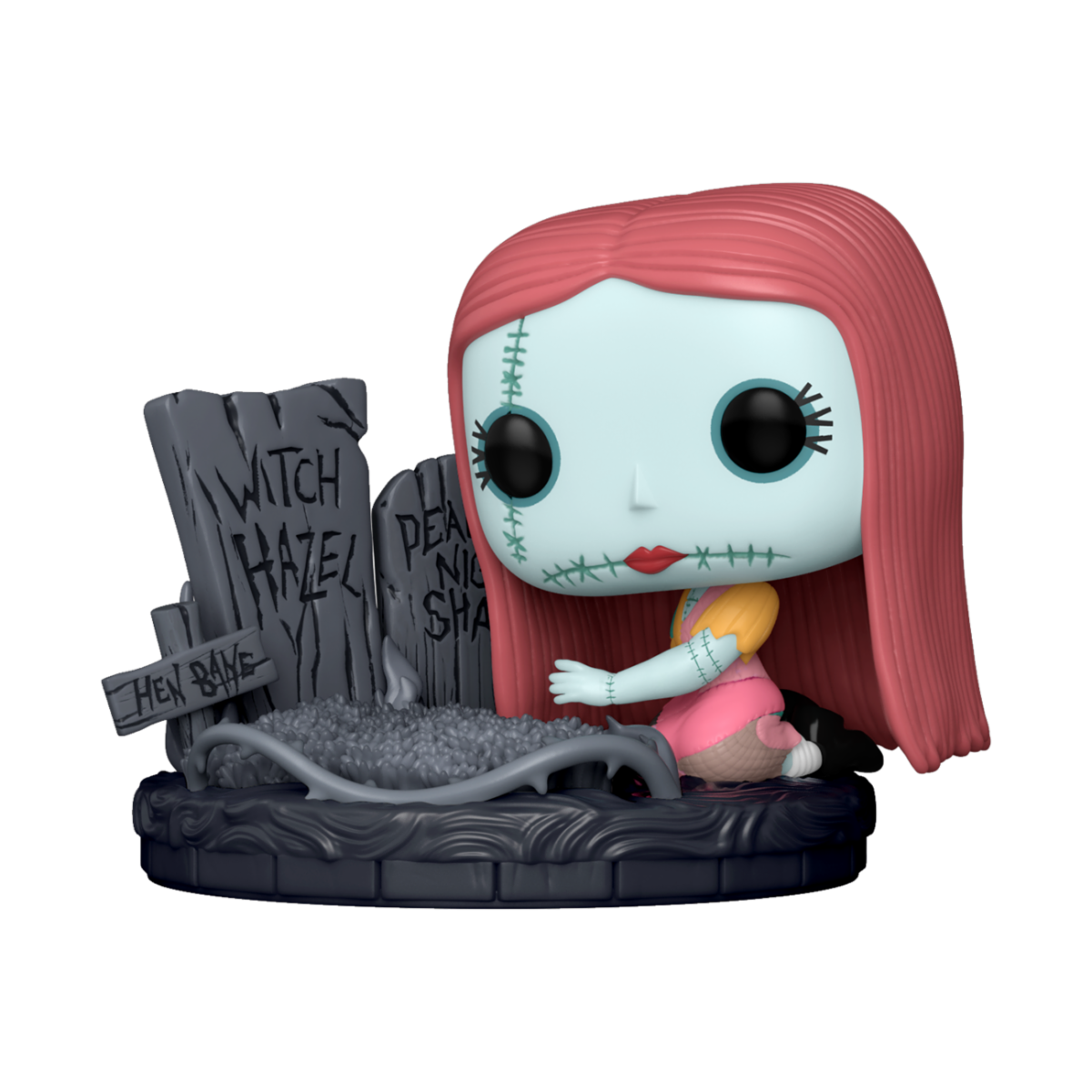 Nightmare Before Christmas 30th POP! Disney Deluxe Vinyl Figure Sally w/Gravestone