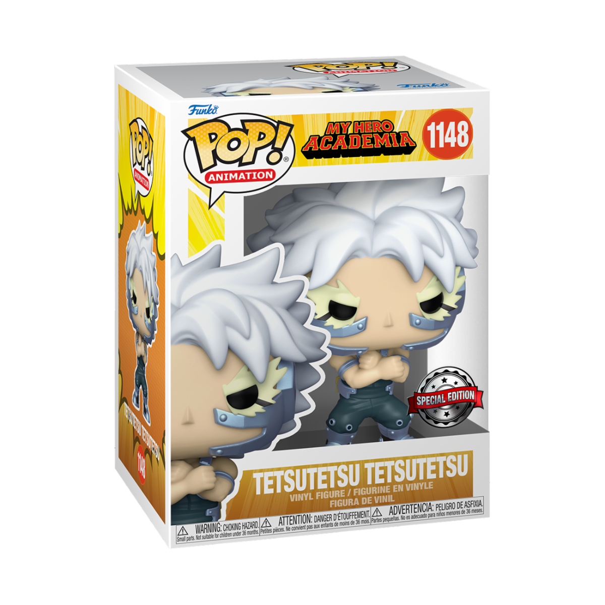 Animation POP! MHA 1B- Tetsutetsu Tetsutetsu Vinyl Figure 9 cm