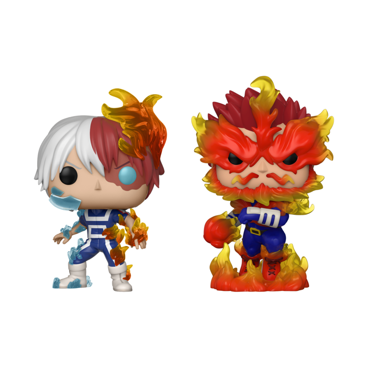 Animation POP! My Hero Academia 2pk-Endeavor/Todoroki Vinyl Figures 9 cm