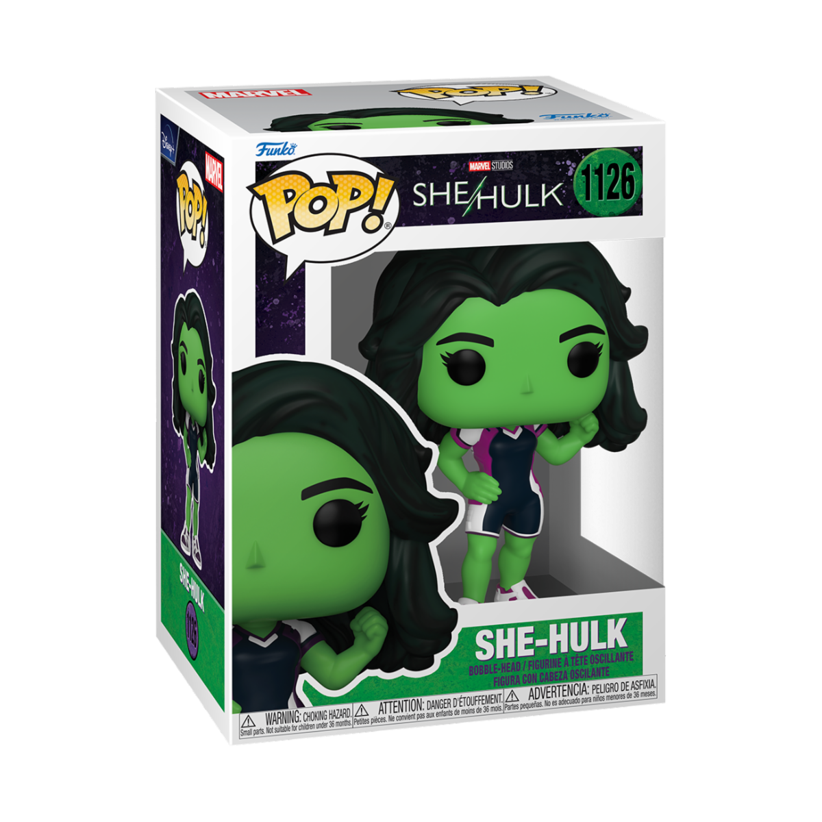 Marvel She Hulk POP! She-Hulk Vinyl Figure 9cm