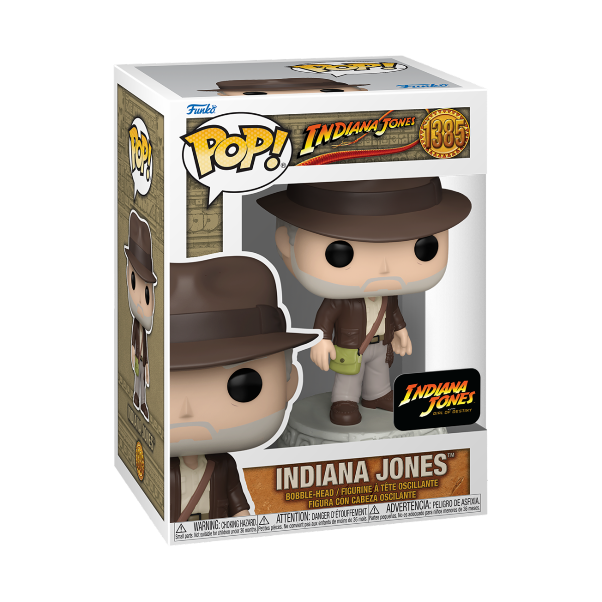 Indiana Jones and the Dial of Destiny POP! Movie Vinyl Figure Indiana Jones 9 cm