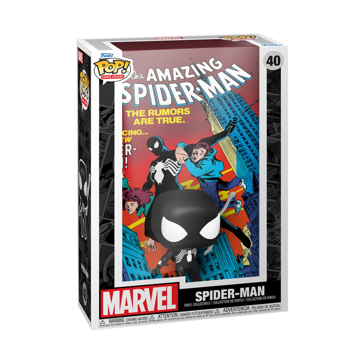 Comic Cover POP! Marvel- Amazing Spider-Man #252 Vinyl Figure Spider-Man 9 cm