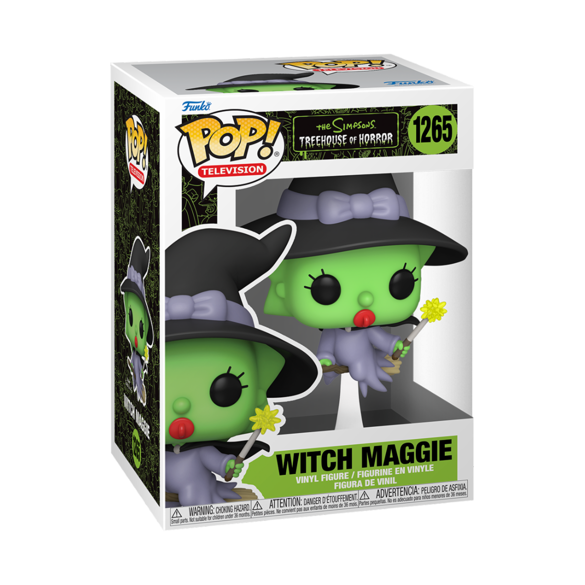 The Simpsons POP! Animation Vinyl Figure Witch Maggie 9cm