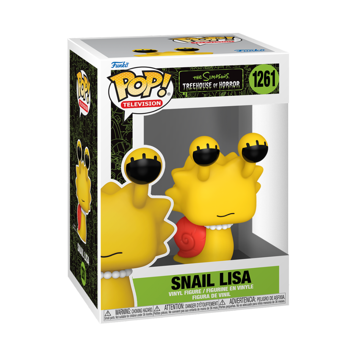 The Simpsons POP! Animation Vinyl Figure Snail Lisa 9cm