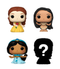 Disney Princesses Bitty POP! Vinyl Figure 4-Pack Belle 2,5 cm