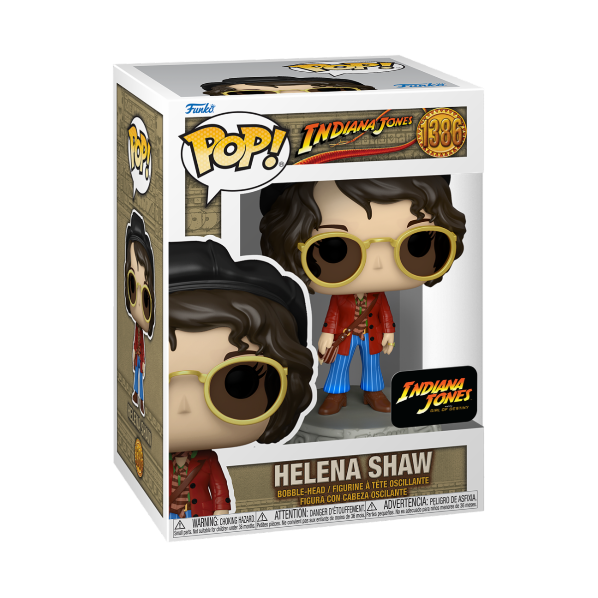 Indiana Jones and the Dial of Destiny POP! Movie Vinyl Figure Helena Shaw 9 cm
