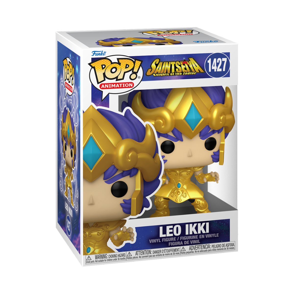 Animation POP! Saint Seiya Vinyl Figure Gold Leo Ikki 9 cm
