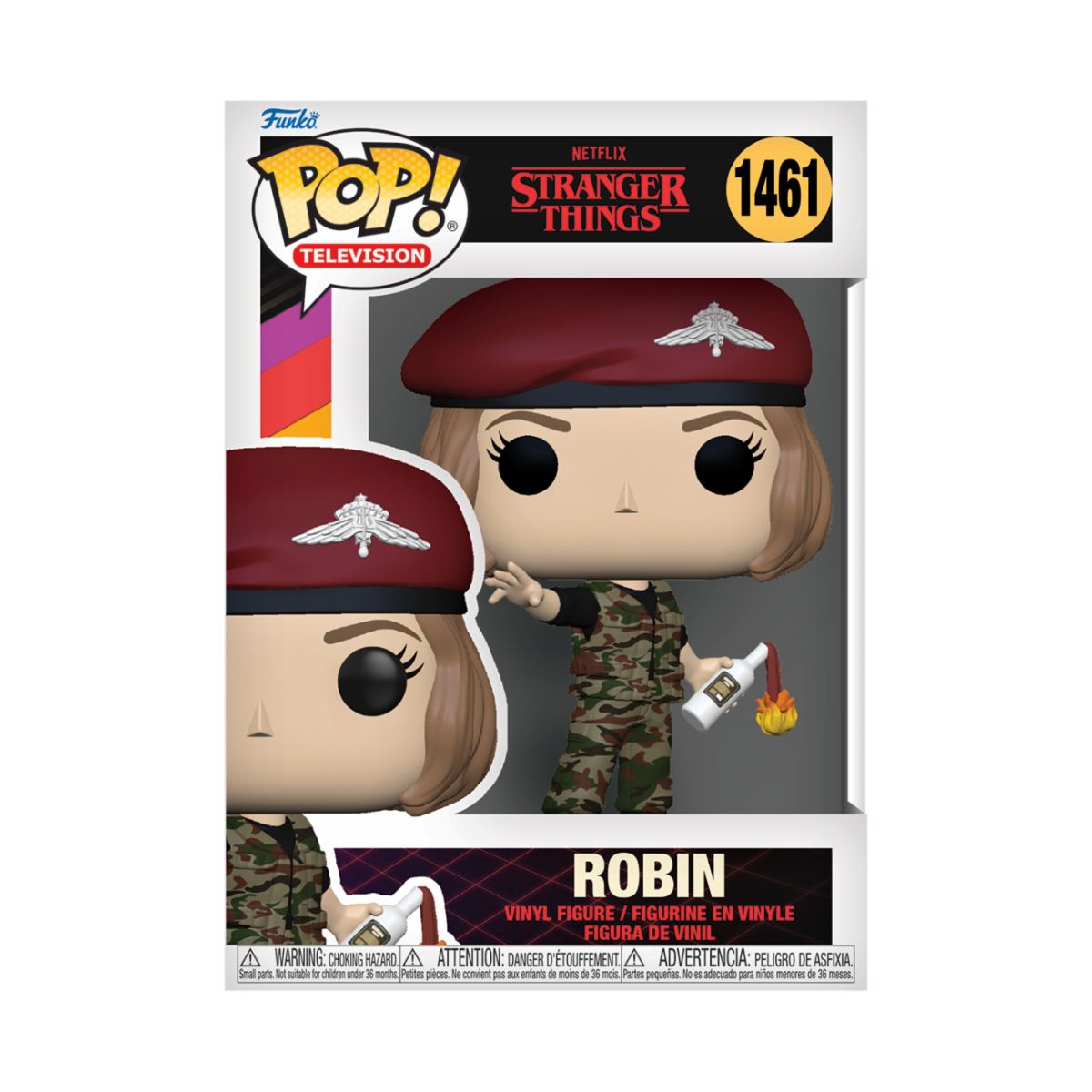 TV POP! Stranger Things 4 Vinyl Figure Hunter Robin w/cocktail
