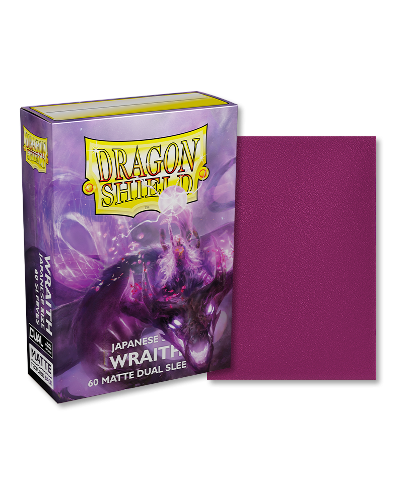 Dragon Shield - Japanese - Matte Dual - Wraith 60 pcs