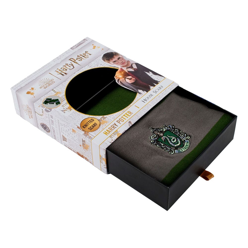 Harry Potter - Scarf Slytherin Bold Stripes (Boxed) 160 cm