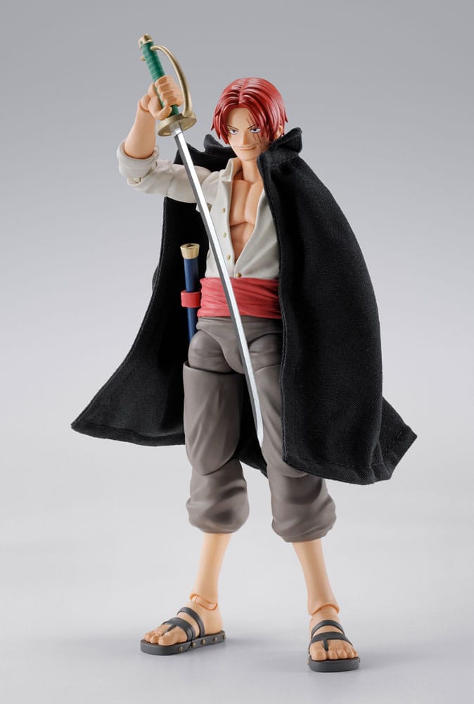 Tamashii Nations - One Piece - S.H.Figuarts Action Figure 2-Pack Shanks & Monkey D. Luffy Childhood Ver.