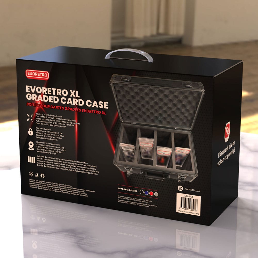 Evoretro - Trading Card Suitcase Black XL