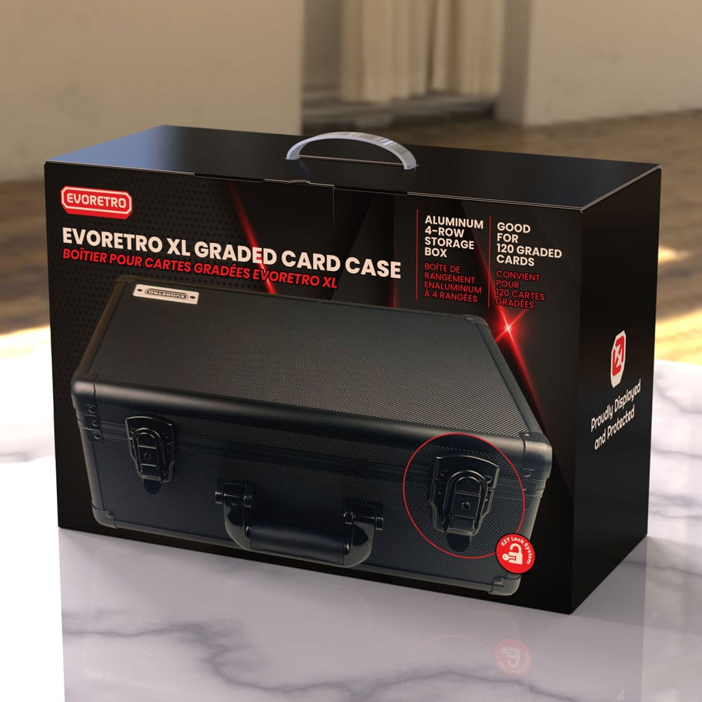 Evoretro - Trading Card Suitcase Black XL