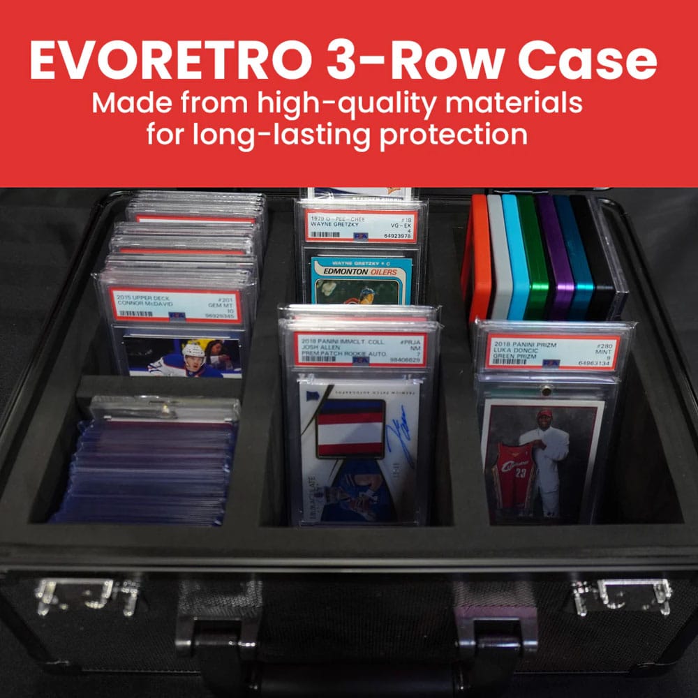 Evoretro - Trading Card Suitcase Black Small