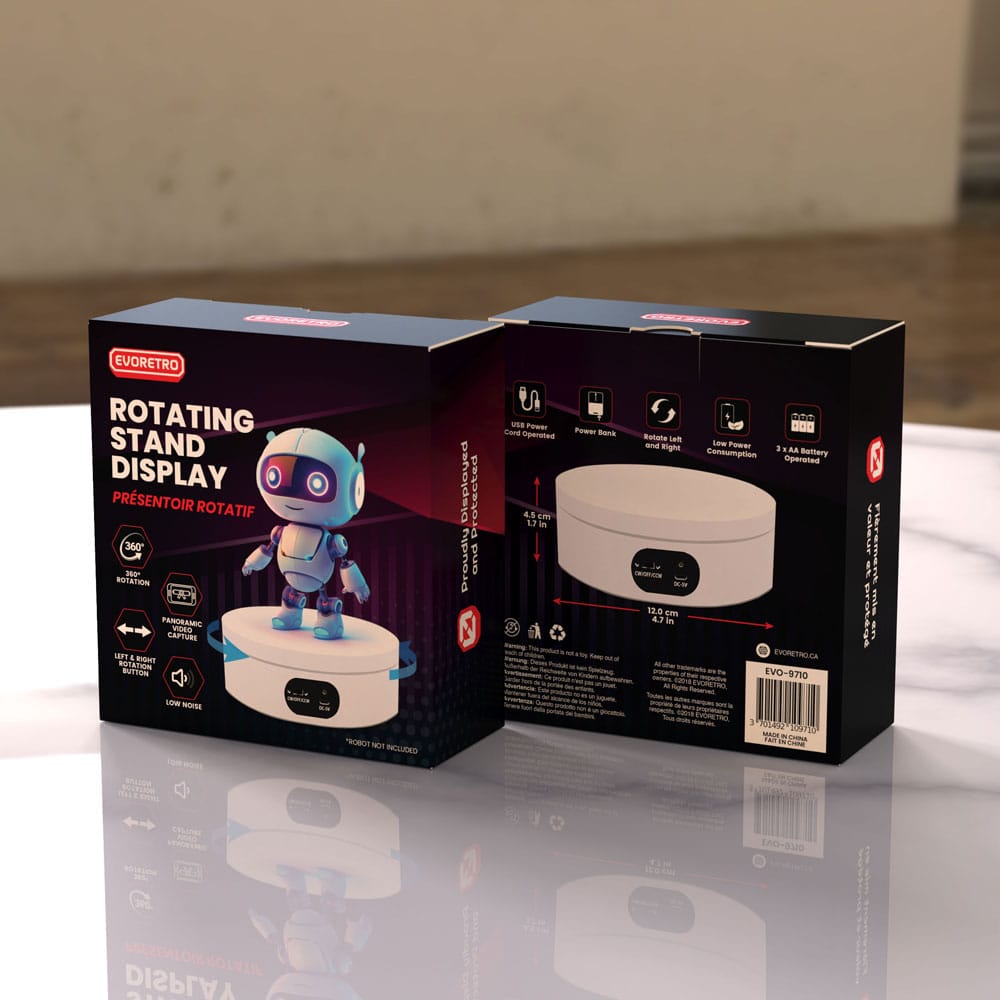 Evoretro - Stand Display Rotating