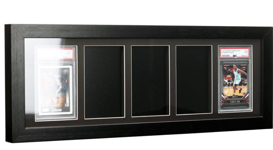 Evoretro - Graded Card Display Frame for 5 PSA Graded Cards