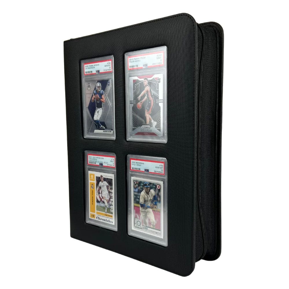 Evoretro - Premium Card Slab Binder with Window Black
