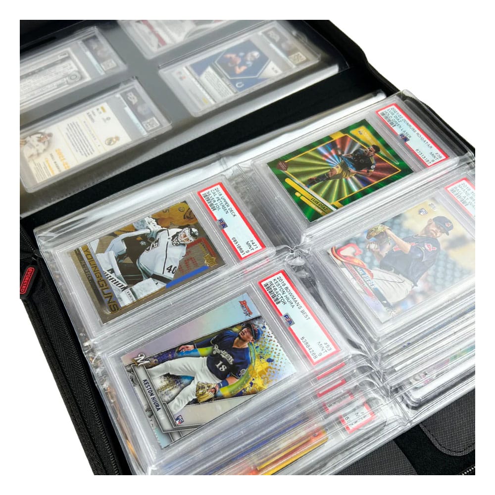 Evoretro - Premium Card Slab Binder with Window Black