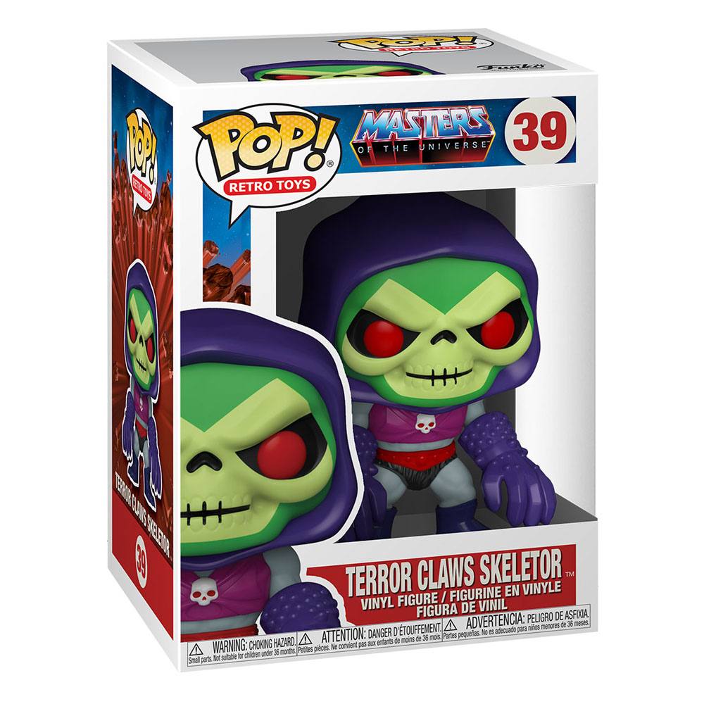 Masters of the Universe POP! Animation Vinyl Figure Skeletor w/Terror Claws 9cm