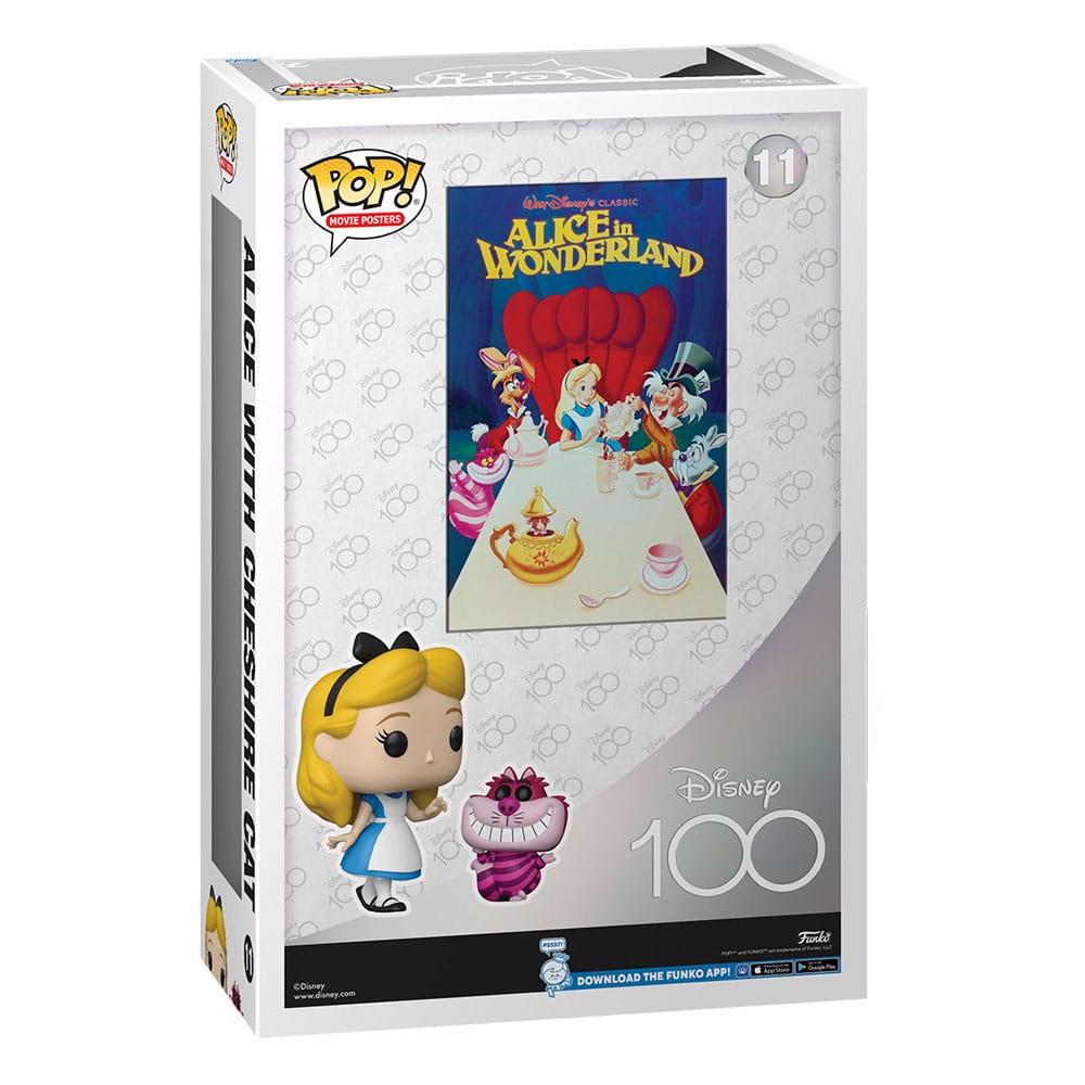 Movie Poster POP! Disney Vinyl Figure Alice in Wonderland 9 cm