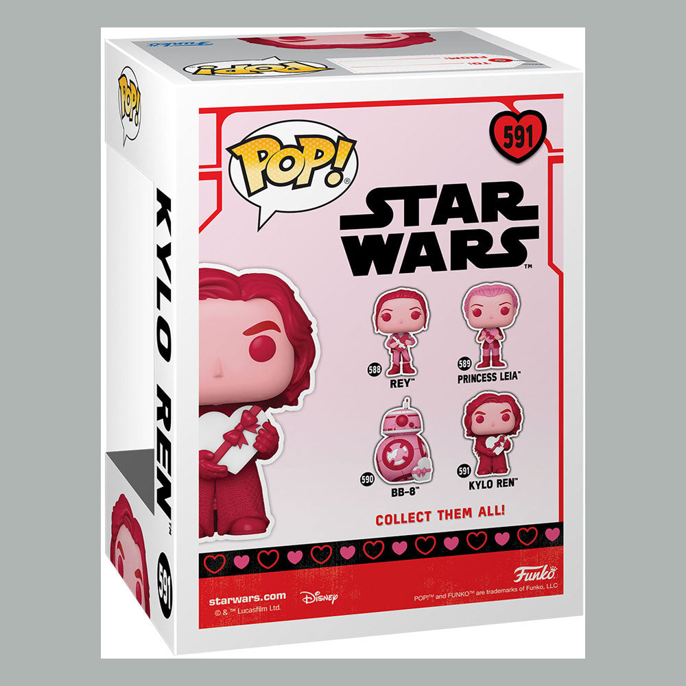 Star Wars POP! Valentines S3 Kylo Ren Vinyl Figure 9 cm