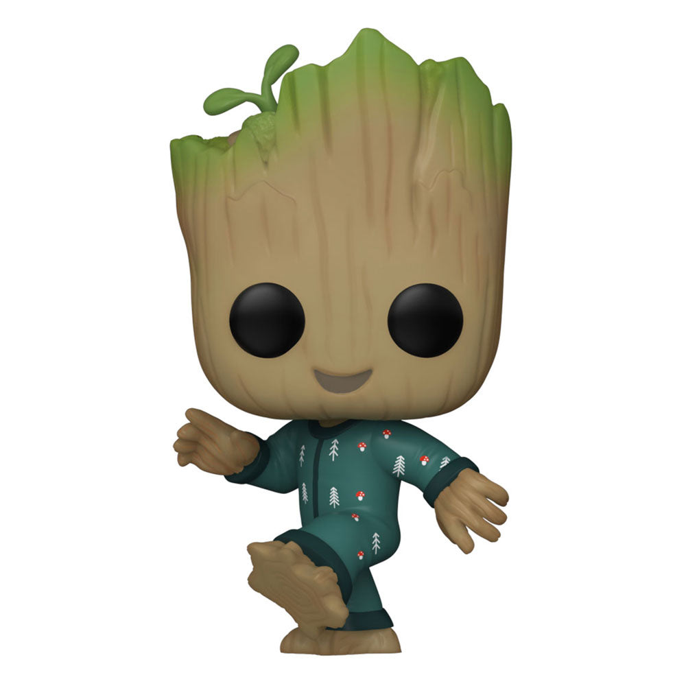 I Am Groot POP! Marvel TV Vinyl Figure Groot PJs (Dancing) 9cm