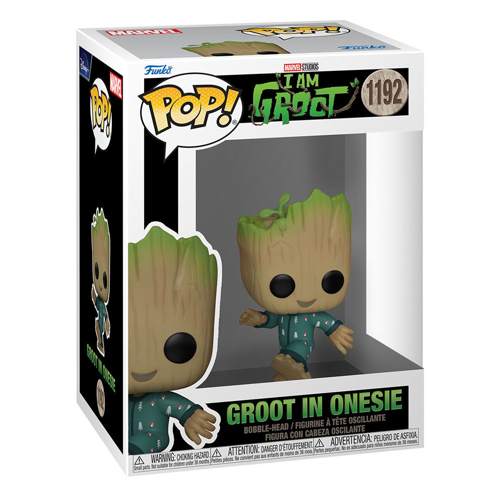I Am Groot POP! Marvel TV Vinyl Figure Groot PJs (Dancing) 9cm