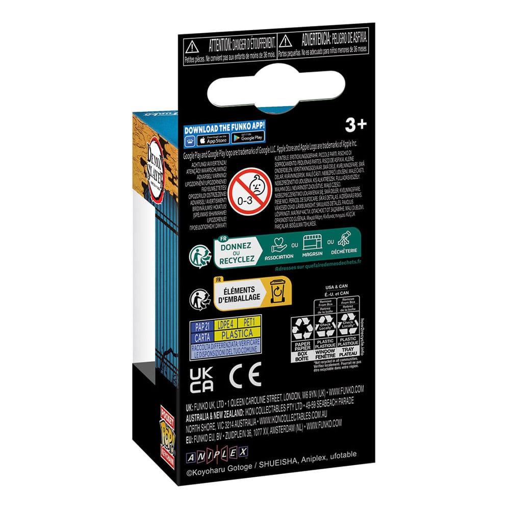 Demon Slayer: Kimetsu no Yaiba POP! Vinyl Keychains 4 cm Muscle Mouse