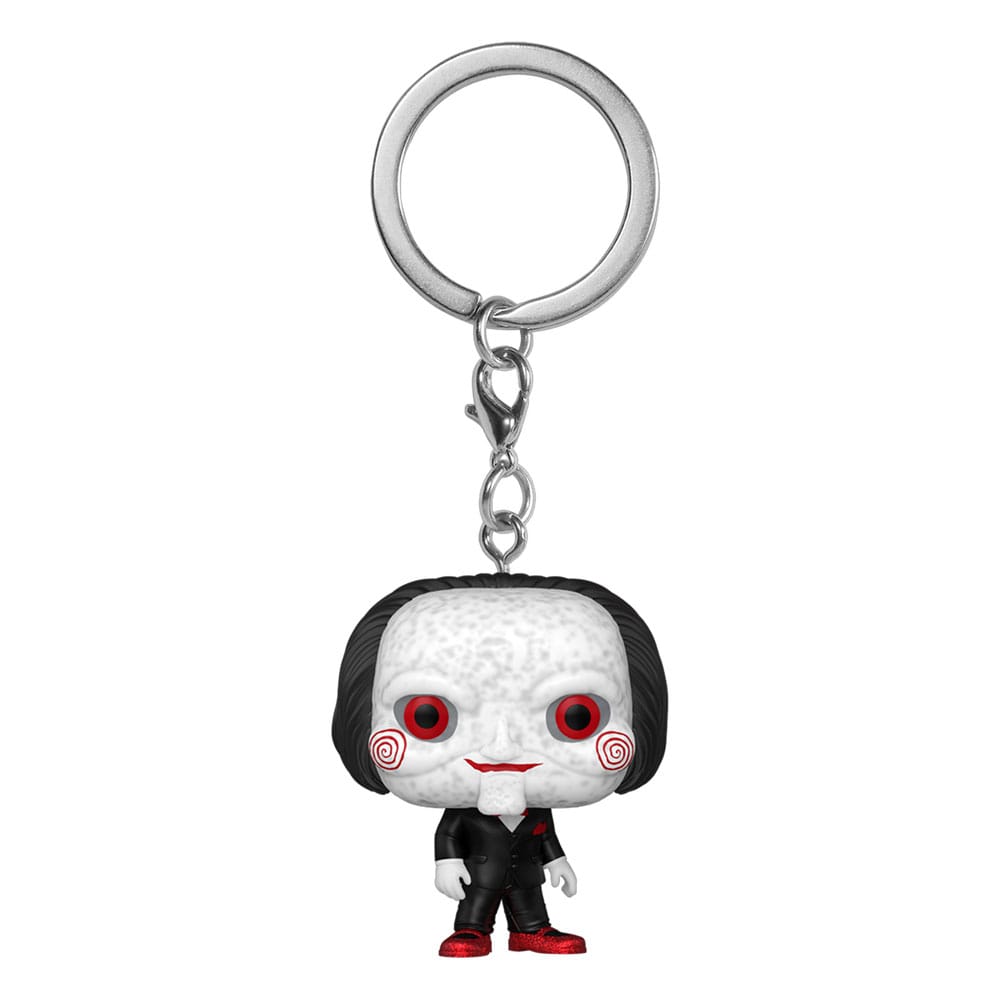 Saw Pocket POP! Vinyl Keychains 4 cm Billy the Puppet Display (12)