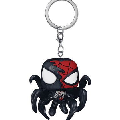 Marvel's Spider-Man 2 POP! Vinyl Keychains 4 cm Advanced Suit 2.0 Symbiote Takeover