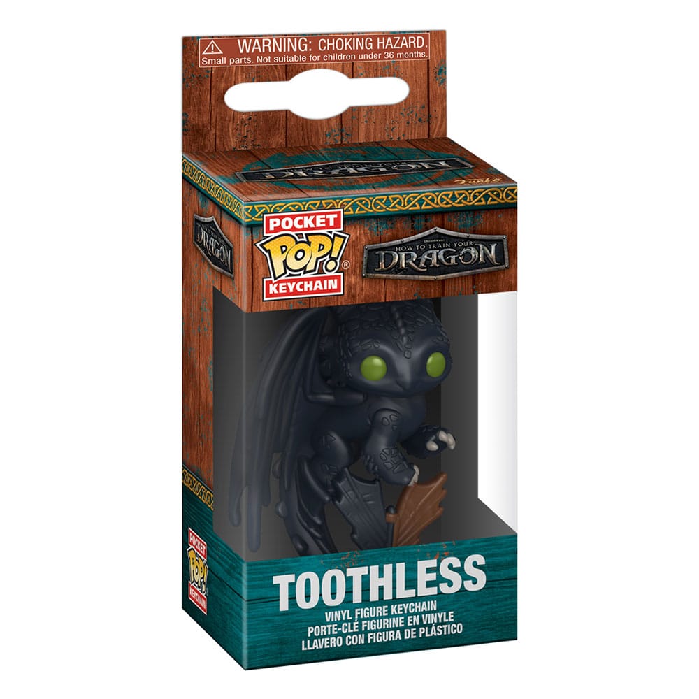 How to Train Your Dragon LAM POP! Vinyl Keychains 4 cm Toothless Display (12)