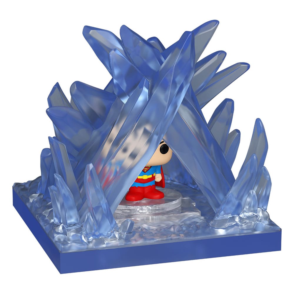 DC Comics Bitty POP! Towns Vinyl Figure Superman and the Fortress of Solitude