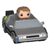 Back to the Future Bitty POP! Rides Vinyl Figure Marty McFly and Time Machine