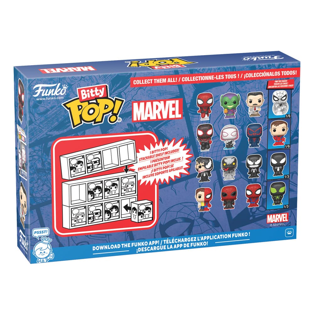 Spider-Man Bitty POP! Vinyl Figure 4-Pack Series 1 2 cm