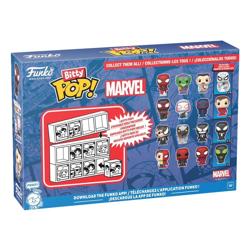 Spider-Man Bitty POP! Vinyl Figure 4-Pack Series 3 2 cm