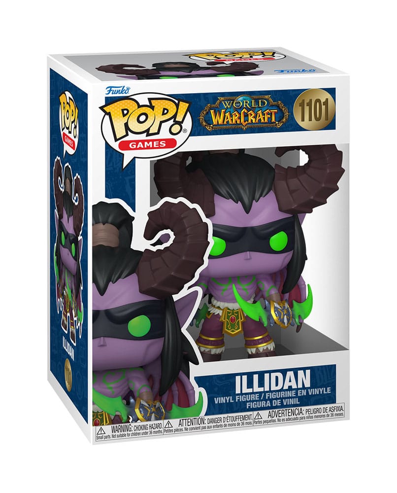 World of Warcraft POP! Games Vinyl Figure Illidan w/CH 9 cm Assortment (6)