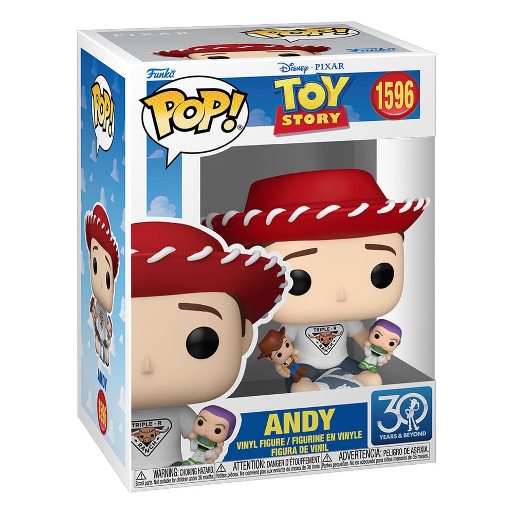 Toy Story POP! Disney Vinyl Figures Andy (30th Anniversary) 9 cm