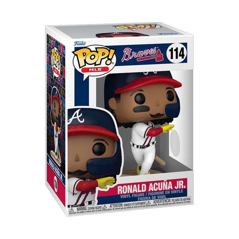 MLB POP! Vinyl Figure Braves - Ronald Acuña Jr. 9 cm