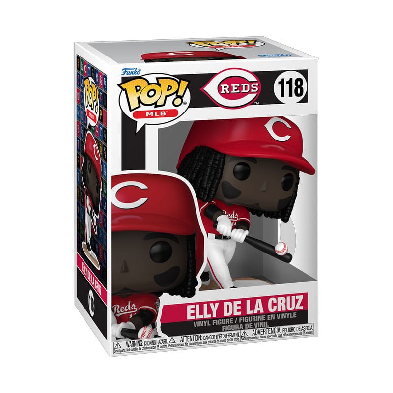 MLB POP! Vinyl Figure Reds- Elly De La Cruz 9 cm