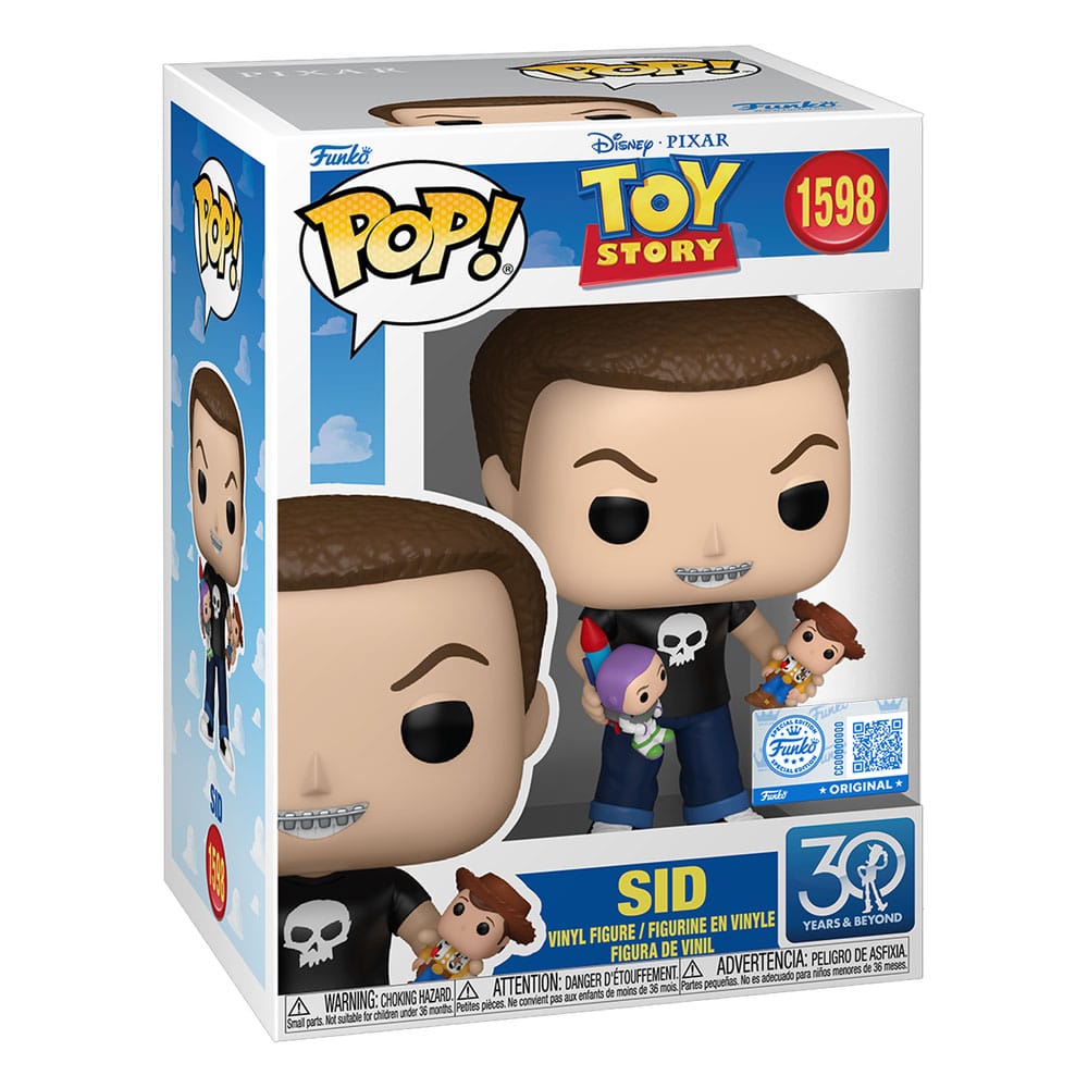 Toy Story POP! Disney Vinyl Figures Sid (30th Anniversary) 9 cm