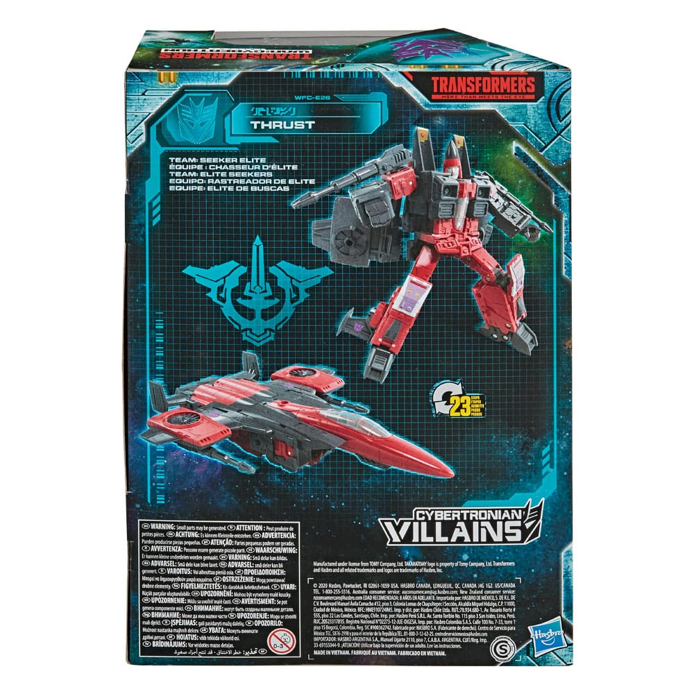 Hasbro - Transformers Generations War for Cybertron: Earthrise Voyager Class - Thrust 18 cm