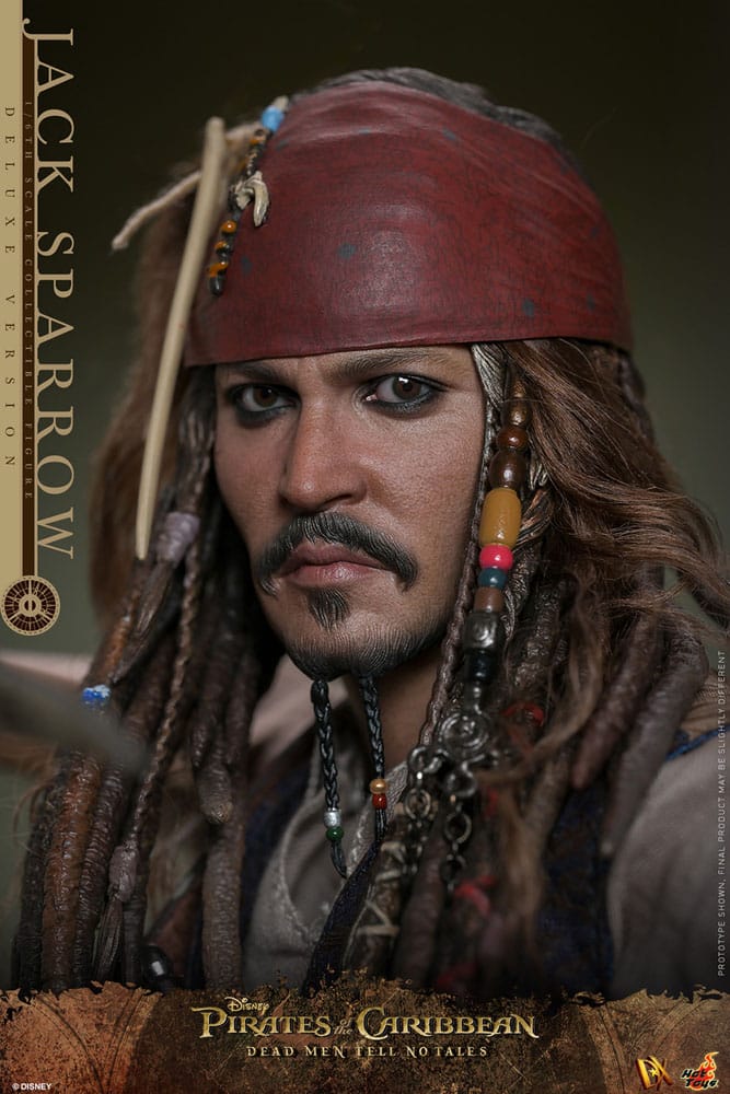 Pirates of the Caribbean: Dead Men Tell No Tales DX Action Figure 1/6 Jack Sparrow (Deluxe Version) 30 cm