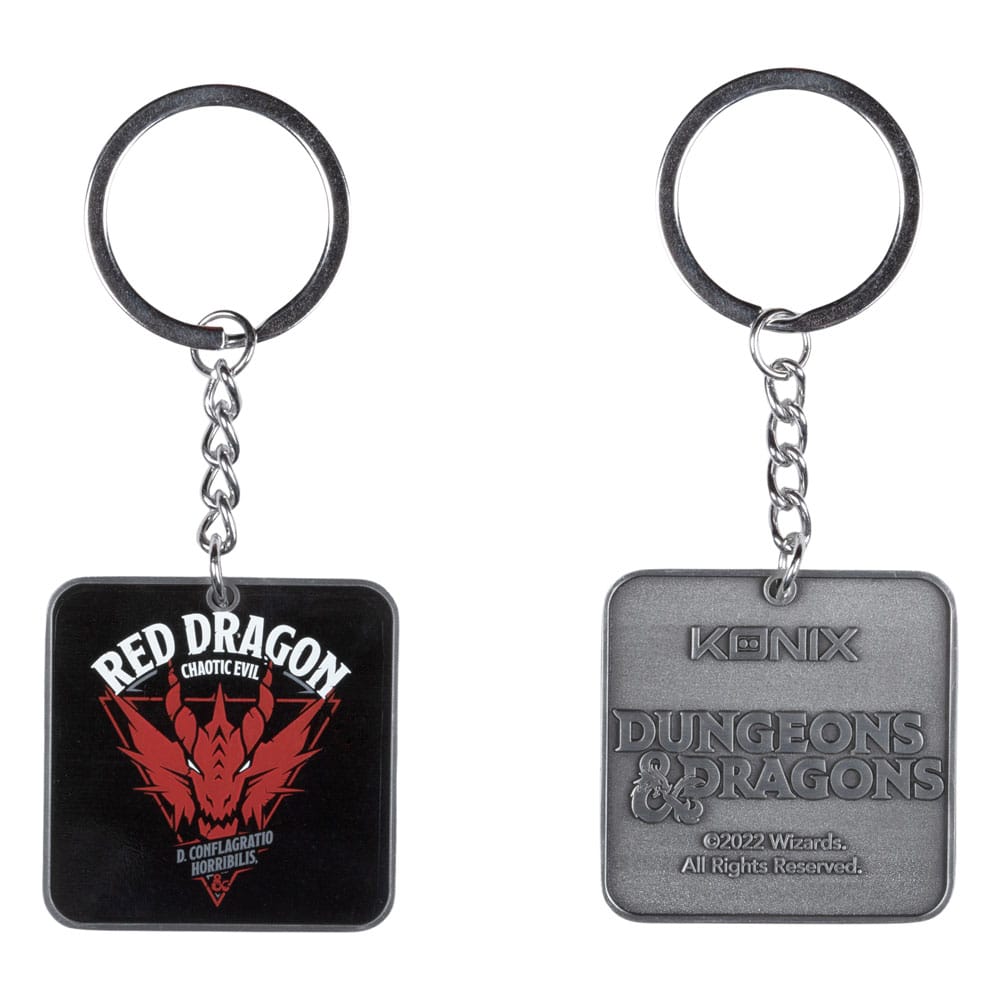 Dungeons & Dragons - Keychain Red Dragon