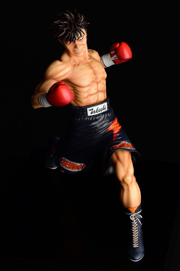 Hajime no Ippo PVC Statue 1/6 Takeshi Sendou Finish Blow Ver. Damage 29 cm