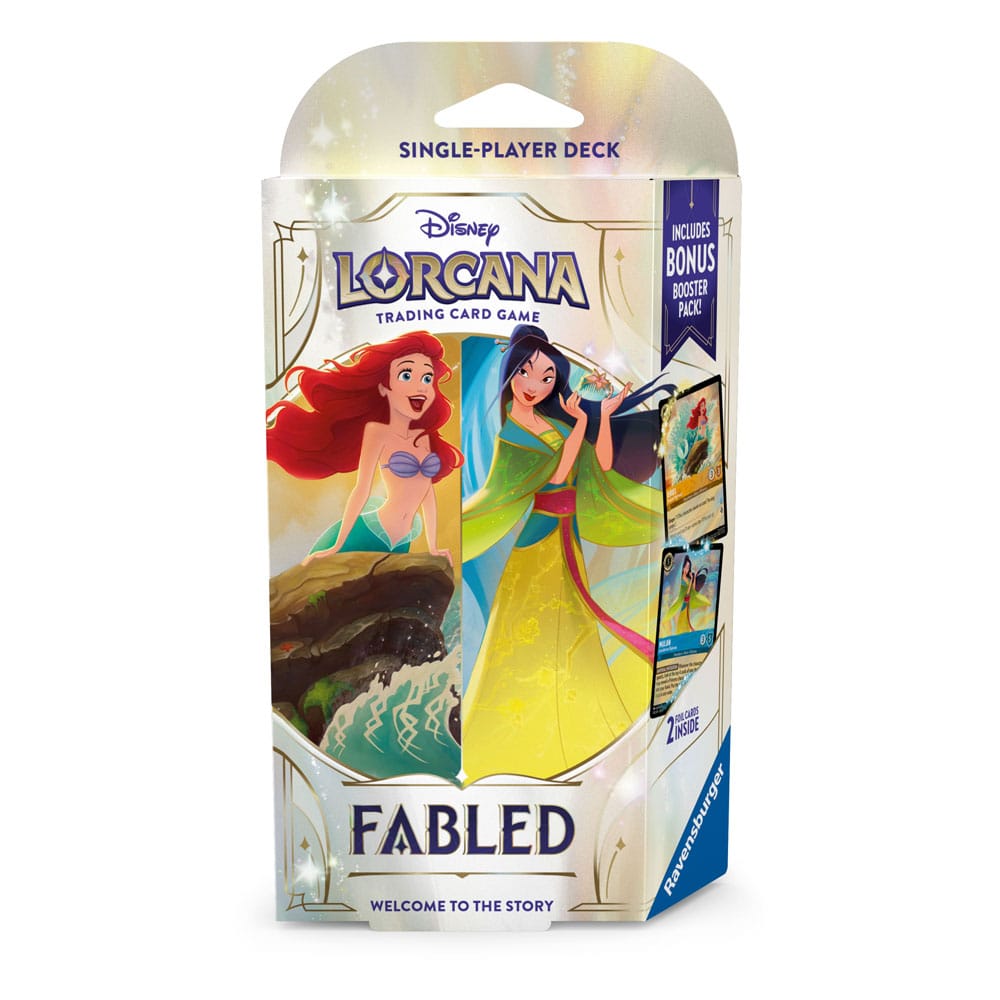 Lorcana - Disney TCG Fabled Starter Decks Display (8) - Eng