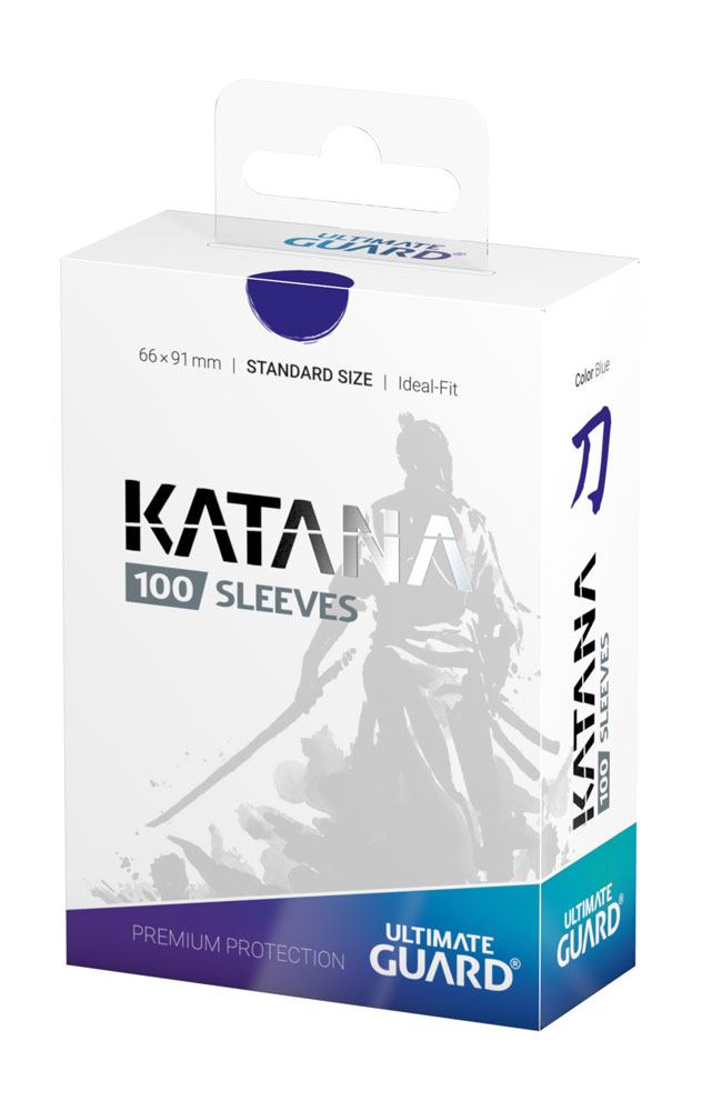 Ultimate Guard - Katana Sleeves - Standard Size - Blue - 100 pcs